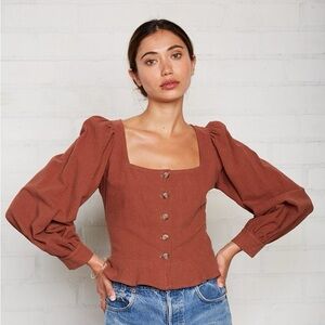 Rachel Pally Portia Blouse — Masala, XS
